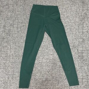 Women's Forest Green High-Waisted Leggings